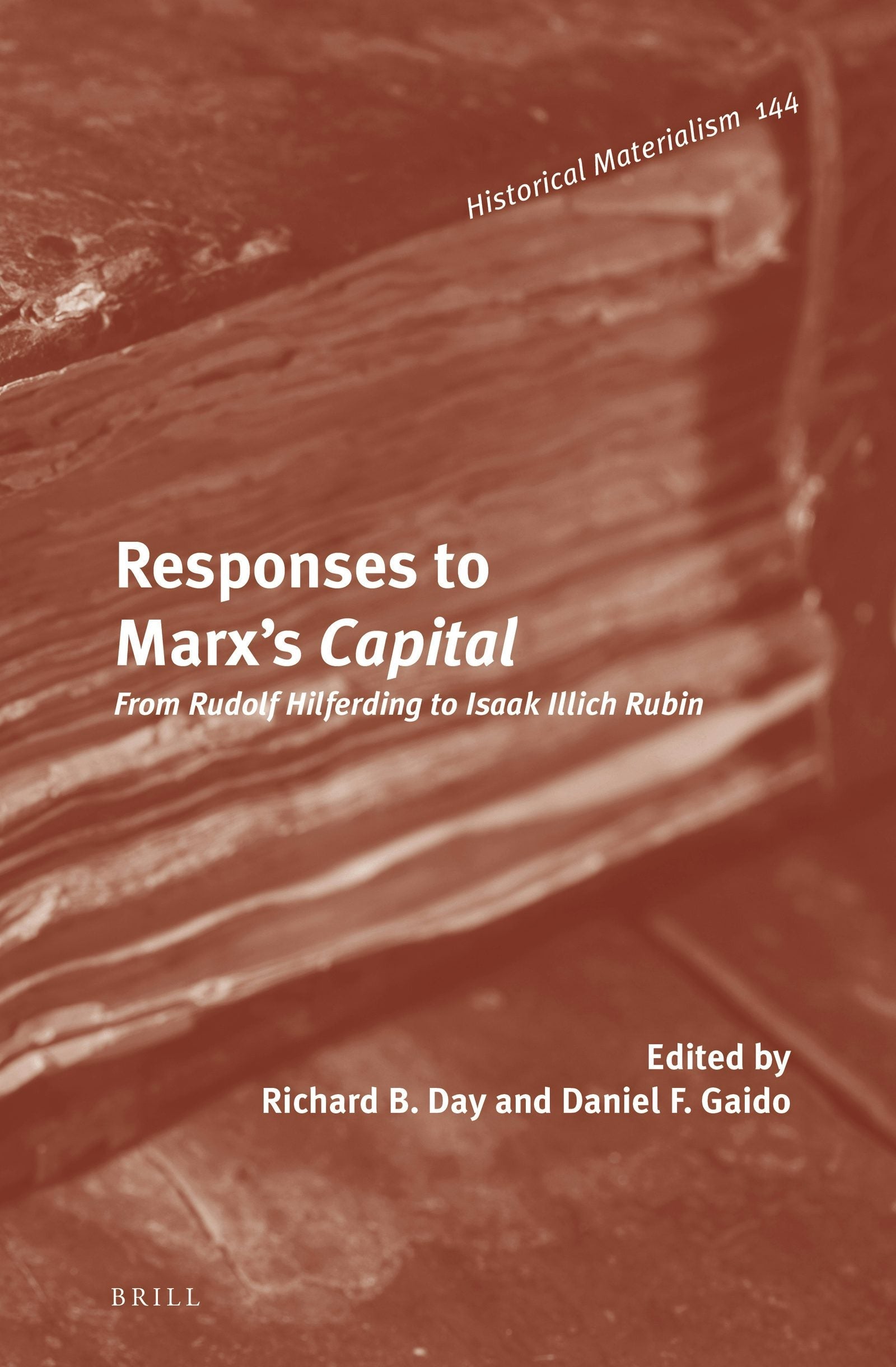 Book cover image for Responses to Marx's Capital ISBN: 9789004352209